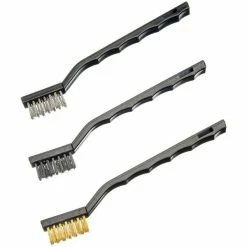 Best Sale 😉 Unbranded Wire Brush Set | 3 Pc Steel Nylon Brass Clean Rust Polish Scrub 😉