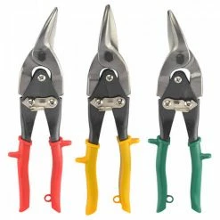 Best Pirce 🎁 Generic Set Of 3 Aviation Tin Snips Snip Left Right Straight 👍
