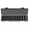 Discount 👍 Generic Impact Socket Set Deep Well Metric 1/2 Drive 15 Pc. 11 - 32mm 🧨