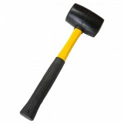 Promo 🧨 Generic 16 Oz Rubber Mallet With Fiberglass Handle 🎉