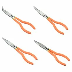Outlet 🎉 Neiko 4 Pc 11 Inch Long Nose Plier Set Soft Grip 02105A 🥰