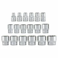 Deals 🎁 Neiko Tools 18 Pc 3/8 Inch Dr. Penta-Metric Socket Set 02488A 🥰