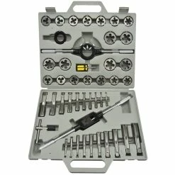 Best Pirce ❤️ Neiko Tap And Die Set 45 Pc. Metric High Speed Steel Alloy With Case 🔥
