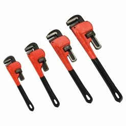 Deals 🛒 Generic 4 Pc Pipe 🔧 Wrench Set 8 10 14 1 Inch 🌟
