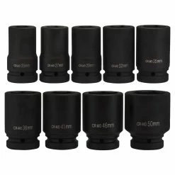 Best reviews of 🤩 Unbranded Neiko Pro 10 Pc 1 Inch Metric Impact Socket Set Chrome-Moly 05010B 🎁