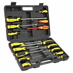 Best Sale 🥰 Stark Screwdriver Set &ndash; Mechanic Screwdrivers Magnet Tip Chrome Vanadium 16 👍