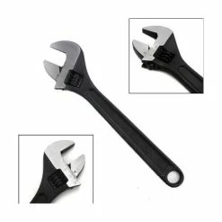 Buy 😀 Stark Adjustable 🔧 Wrench | 10 Inch Black CrV Industrial Grade 👏 -Hand Tools Sales Shop ST 18403 4