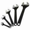 Coupon 😀 Stark Adjustable 🔧 Wrench Set CrV Black Oxide Steel 5 Pc 4, 6, 8, 10, 12 Inch 🔥