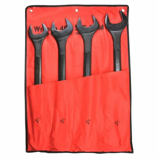 Cheap 🤩 Stark 4 Pc. Combination 🔧 Wrench Set Jumbo Black Oxide Standard SAE ✨ -Hand Tools Sales Shop ST 18804 1