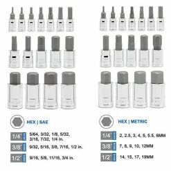 Deals 🔔 Stark 32 Pc. Master Hex Bit Socket Set Metric And SAE Standard 👏 13 Deals 🔔 Stark 32 Pc. Master Hex Bit Socket Set Metric And SAE Standard 👏 -Hand Tools Sales Shop ST 33899 7