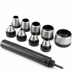 Best Sale 💯 Stark Hollow Hand Punch Set 10 Pc. Leather Rubber Cloth Punching 🎉