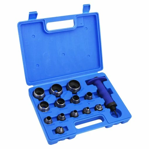 Best reviews of 💯 Stark Leather Hole Punch &ndash; Leather Punch Kit Rubber Copper Hollow Punch 15 ✔️ -Hand Tools Sales Shop ST 46027 1