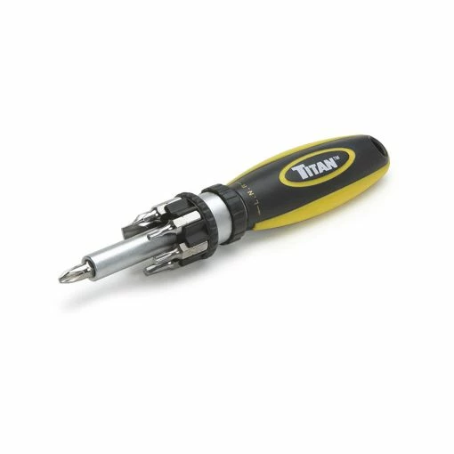 Top 10 🌟 Torque Screwdriver Ratcheting Handle 7 Bits Titan 11014 🎁 -Hand Tools Sales Shop TTN 11014 1