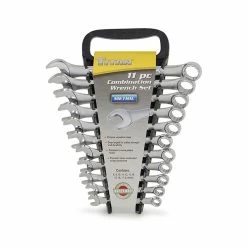 Budget ❤️ Titan Combination 🔧 Wrench Set 11 Pc Metric Raised Panel 17328 🎁