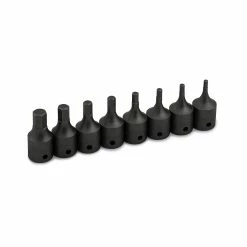 Promo 👍 Titan Tools 8 Pc 3/8 Dr MM Imp Hex Bit Sckt Set 68891 🌟
