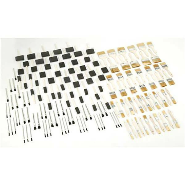Brand new ⭐ Shop Fox Woodstock 150 Pc. Mega Brush Set Foam Bristle Glue D3105 ✨ 2 Brand new ⭐ Shop Fox Woodstock 150 Pc. Mega Brush Set Foam Bristle Glue D3105 ✨ - Image 2